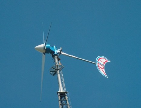 Abundant Renewable Energy ARE442 wind turbine