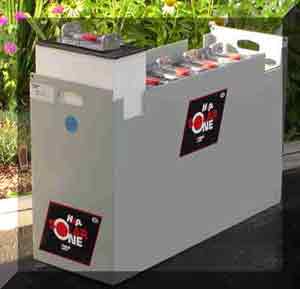 Hup solar one industrial deep cycle battery bank