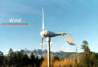 upwind turbine